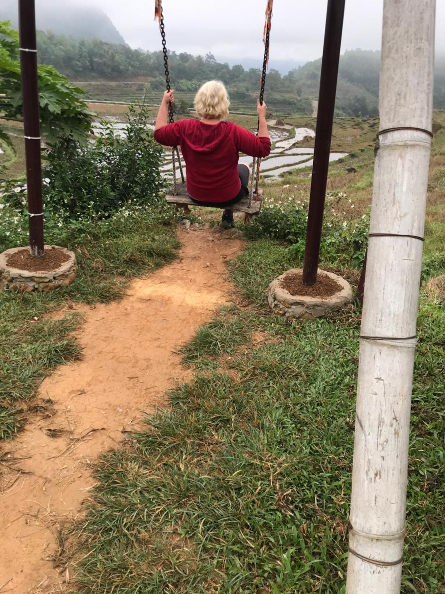 Oh Pu Luong Homestay Huong Ba Thuoc Bagian luar foto
