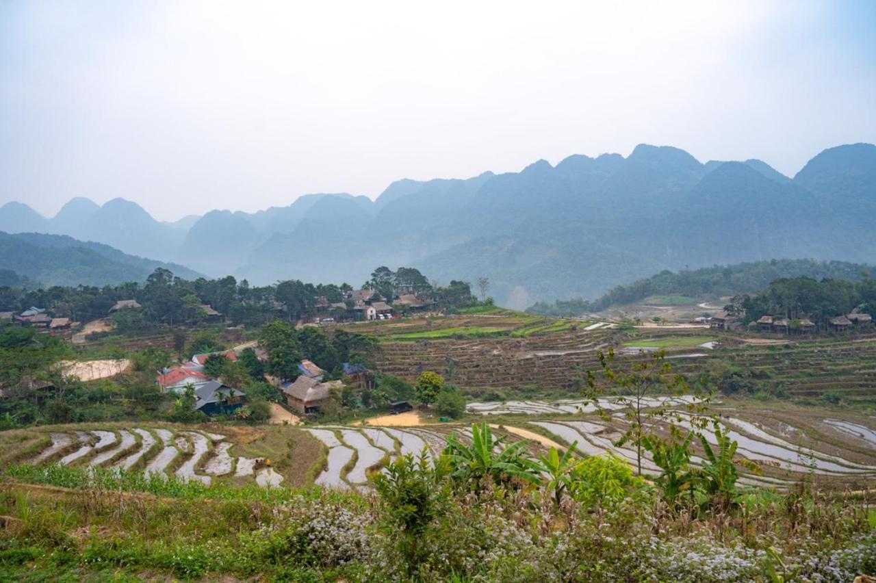 Oh Pu Luong Homestay Huong Ba Thuoc Bagian luar foto