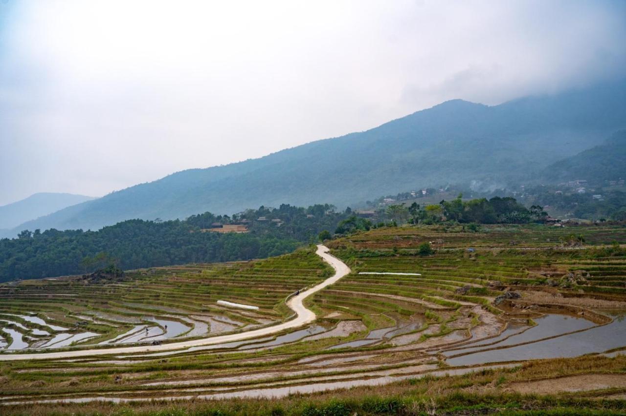 Oh Pu Luong Homestay Huong Ba Thuoc Bagian luar foto