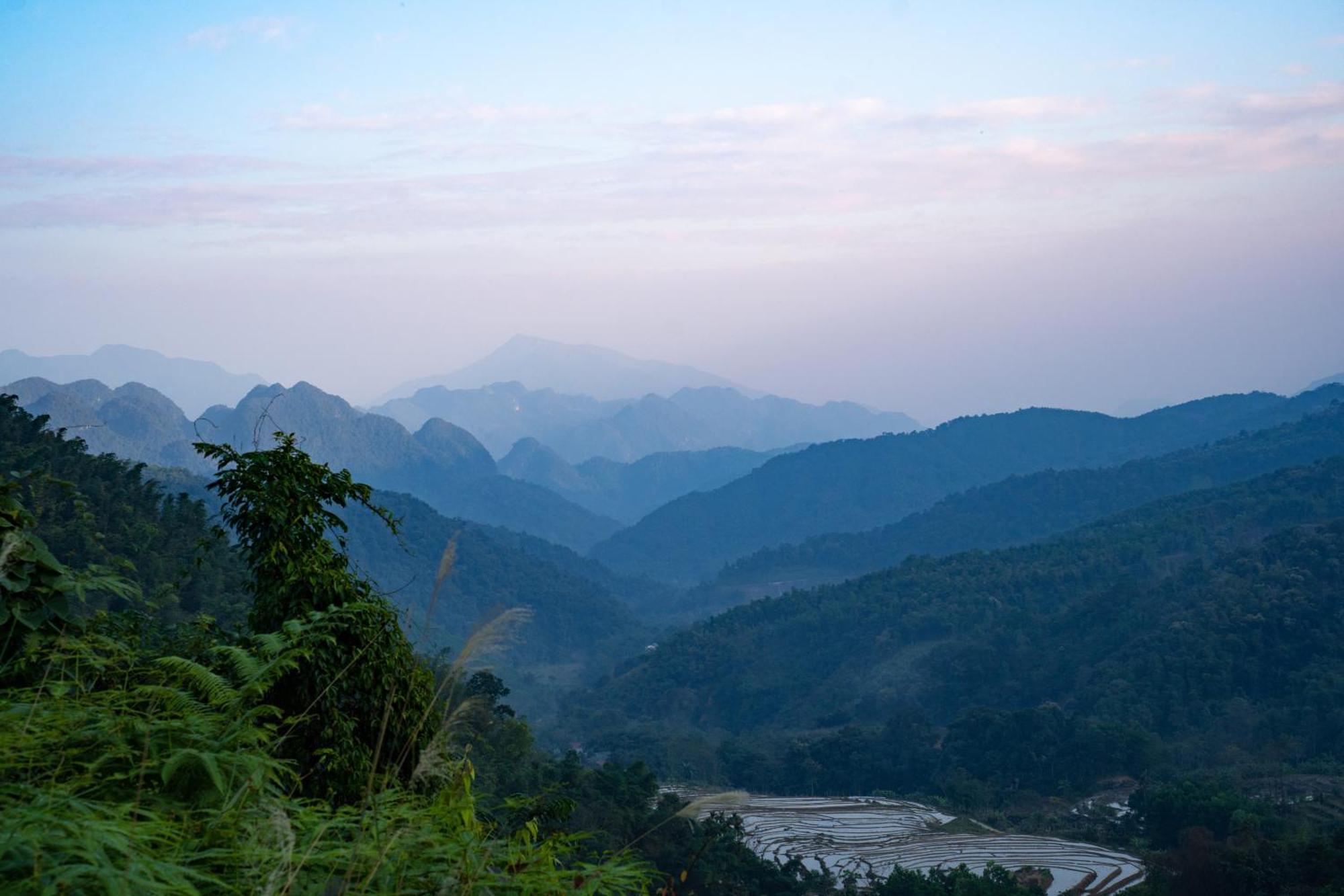 Oh Pu Luong Homestay Huong Ba Thuoc Bagian luar foto