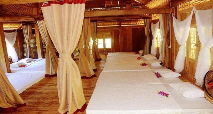 Oh Pu Luong Homestay Huong Ba Thuoc Bagian luar foto