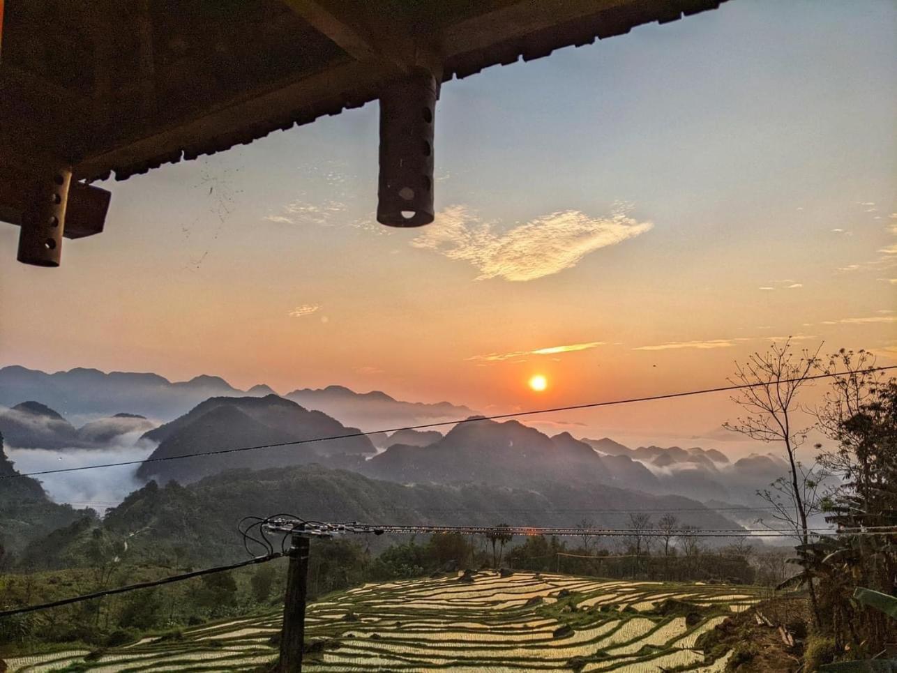 Oh Pu Luong Homestay Huong Ba Thuoc Bagian luar foto