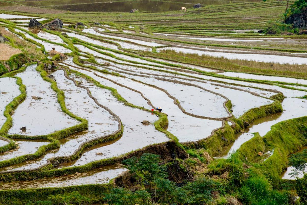 Oh Pu Luong Homestay Huong Ba Thuoc Bagian luar foto